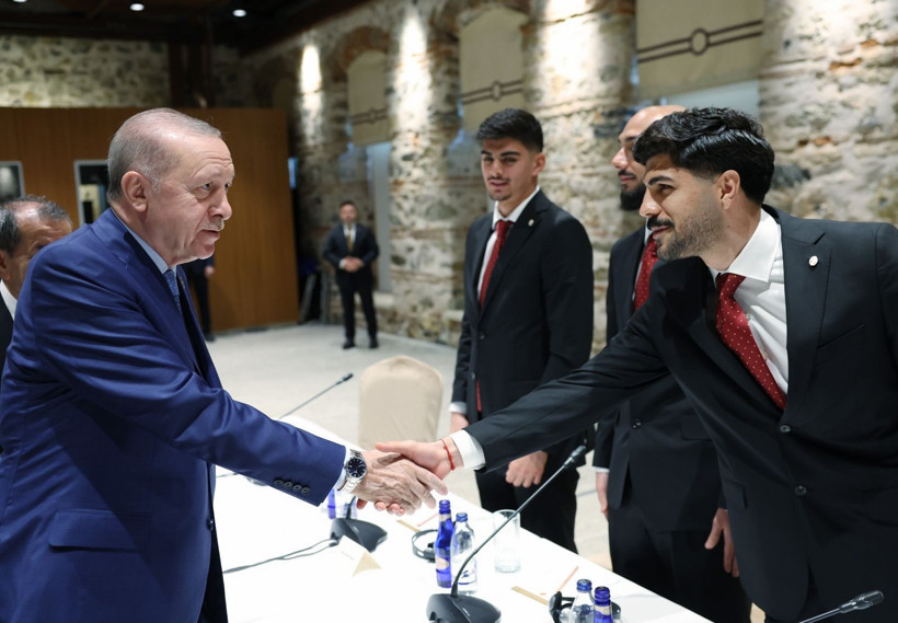 Cumhurbaşkanı Erdoğan, şampiyon Galatasaray'ı kabul etti - Resim: 5