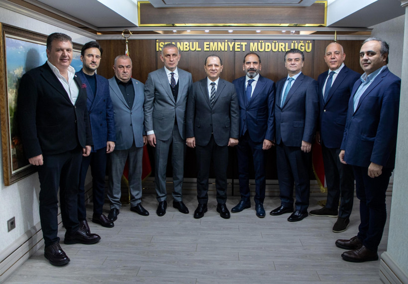 TFF ve İstanbul Emniyeti arasında kritik görüşme - Resim : 1