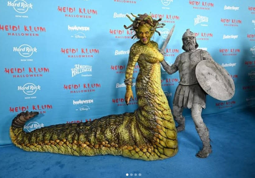 Partiye Medusa kostümüyle gelen ünlü ismi kimse tanıyamadı - Resim: 4