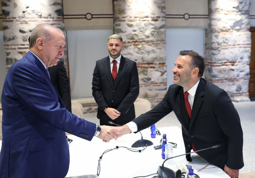 Cumhurbaşkanı Erdoğan, şampiyon Galatasaray'ı kabul etti - Resim: 14