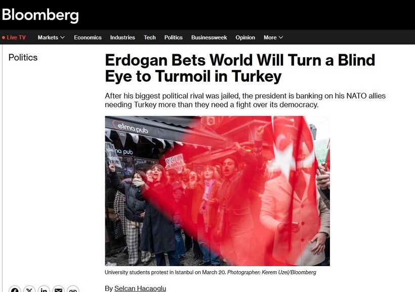 Bloomberg'den dikkat çeken Erdoğan ve İmamoğlu analizi - Resim : 1
