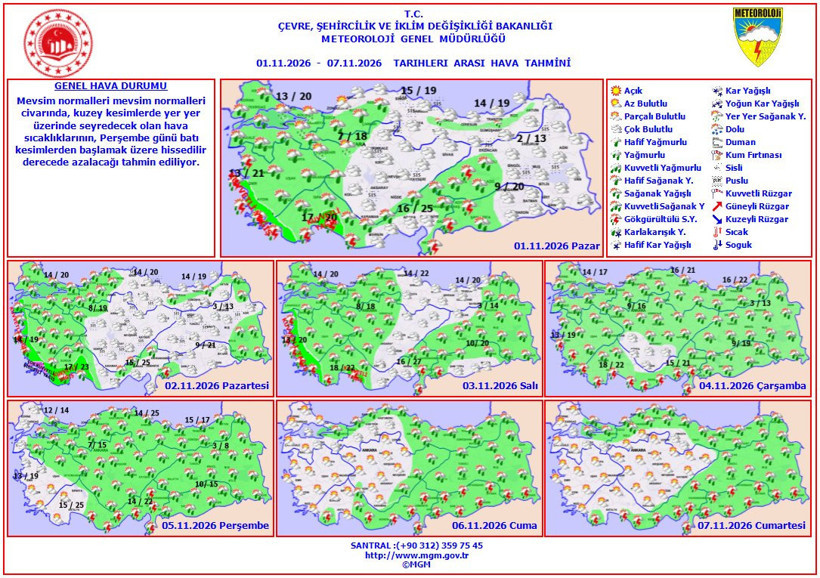İki ilde sarı bir şehirde turuncu alarm. Meteoroloji saat vererek uyardı - Resim : 5