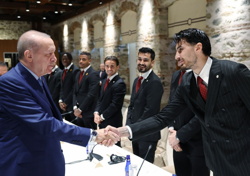 Cumhurbaşkanı Erdoğan, şampiyon Galatasaray'ı kabul etti - Resim: 18