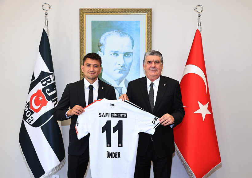 Beşiktaş Başkanı Serdal Adalı, Cengiz Ünder’le bir araya geldi - Resim : 1