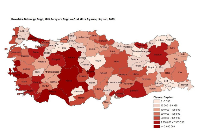 TÜİK açıkladı: Ziyaretçi sayısı 65,8 milyonu aştı - Resim: 2