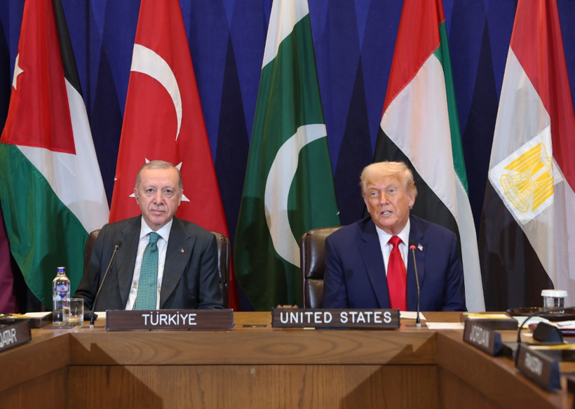 Gazze zirvesinde Erdoğan ile Trump yan yana - Resim : 6
