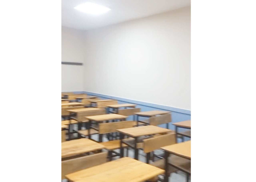 Penceresiz sınıfta ders - Resim : 1