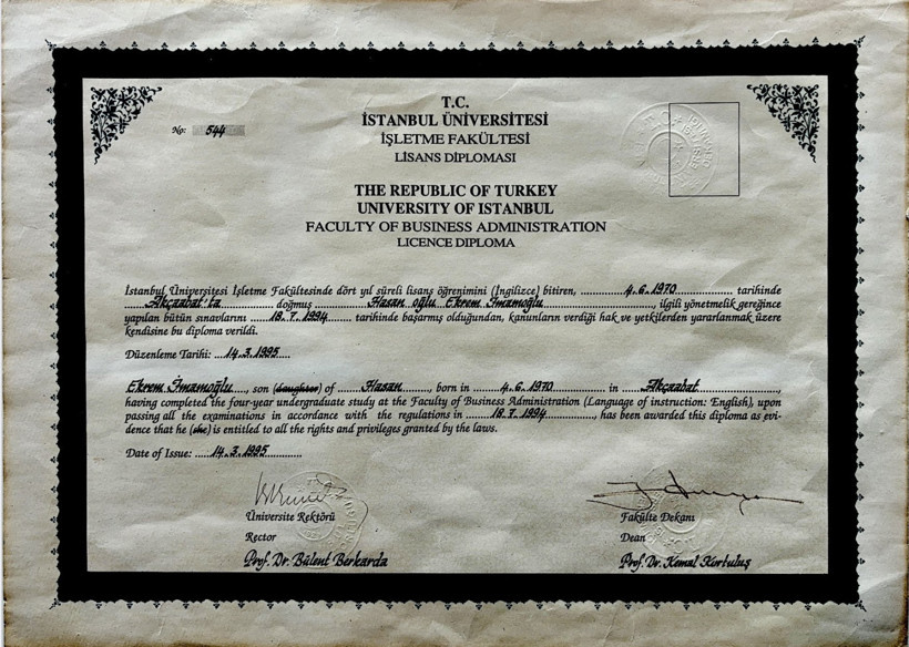 İmamoğlu'ndan diplomalı Beyazıt çağrısı - Resim : 1