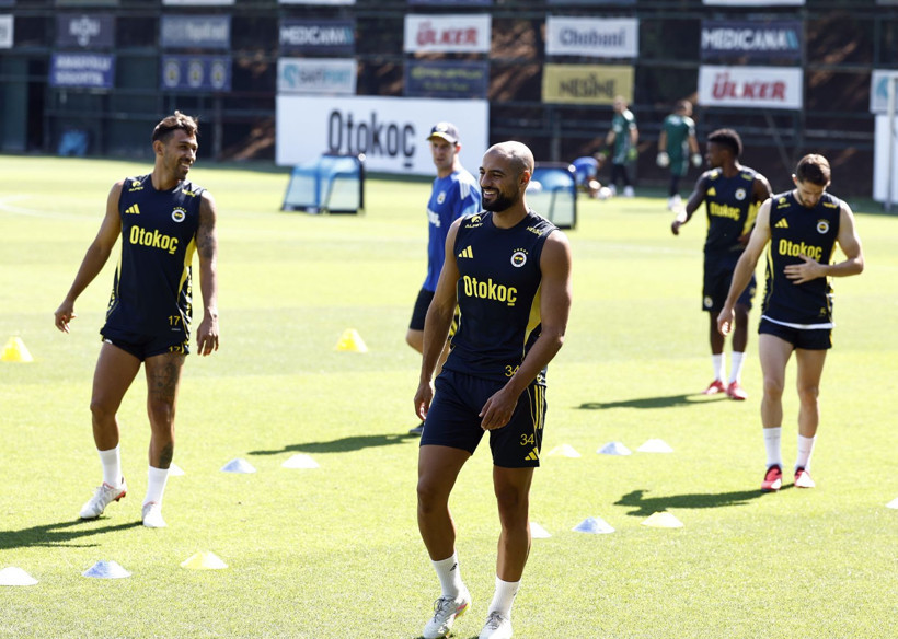 Fenerbahçe'de Feyenoord maçı için yoğun mesai - Resim: 8