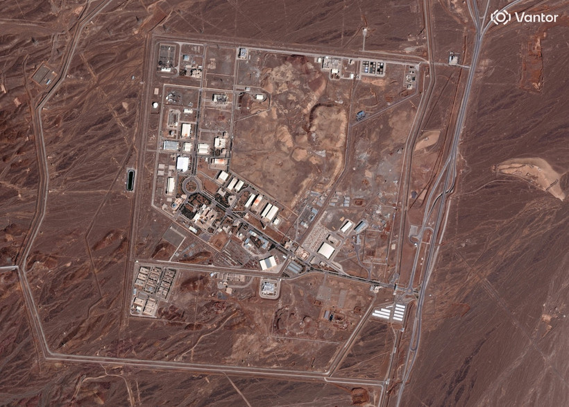 ABD ve İsrail saldırmıştı: İran'ın nükleer tesisinin son hali uydudan görüntülendi - Resim : 4
