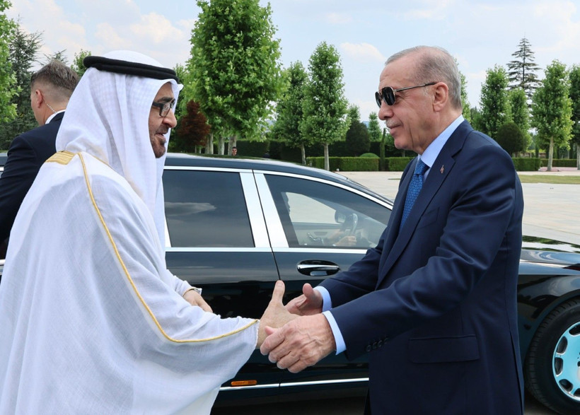 Erdoğan'dan Nahyan'a sıcak karşılama - Resim: 2