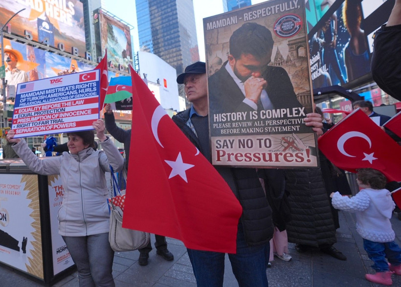 Mamdani'nin sözleri ayağa kaldırdı: Türkler Times Meydanı'na akın etti - Resim: 8