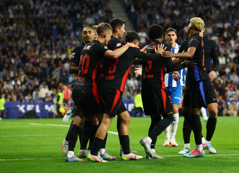 Barcelona'nın kutlamasına fıskiye engeli: Mourinho'ya da yapmışlardı! - Resim: 13