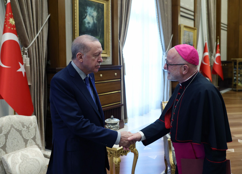 Erdoğan, Katolik Episkoposlar heyetini kabul etti - Resim : 2