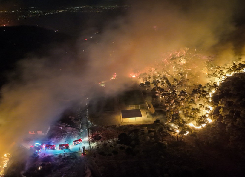 İzmir'de büyük yangın: Ormana sıçradı - Resim : 5