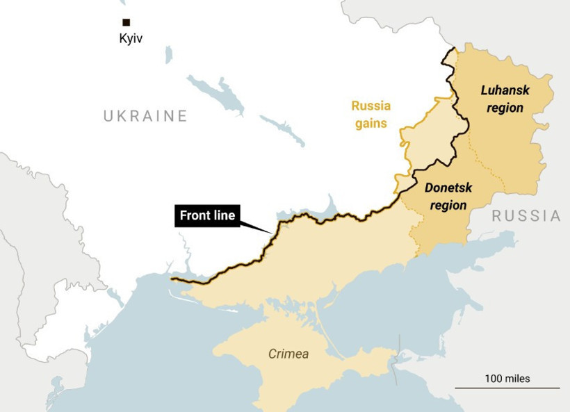 Rusya-Ukrayna sınırı nasıl değişecek? Masadaki 4 senaryo - Resim : 2