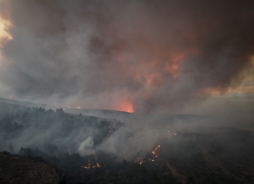 Çanakkale alev alev: Köyler boşaltıldı - Resim: 1