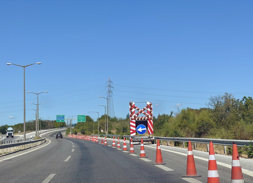 Gişeler kaldırılıyor: Edirne yolu kapatıldı - Resim : 1