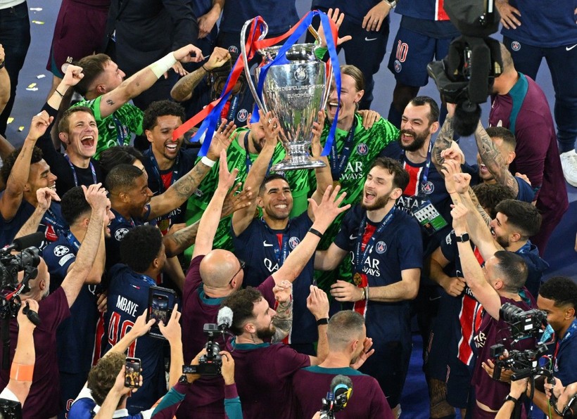 Şampiyonlar Ligi finalinde tarihi hezimet! PSG, Inter'i darmadağın etti: Doue 3 kez tarihe geçti - Resim: 22
