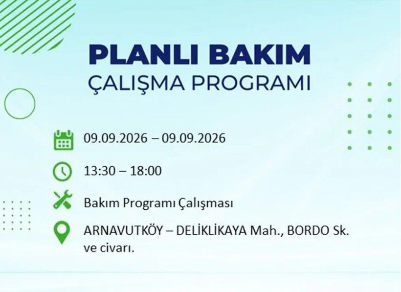İstanbul'un 24 ilçesi bu gece yarısı kararacak. İşte elektriksiz kalacak mahalleler - Resim: 38