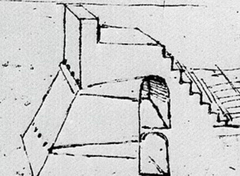 Leonardo da Vinci'nin çizimlerindeki gizli tüneller 500 yıl sonra bulundu - Resim : 2