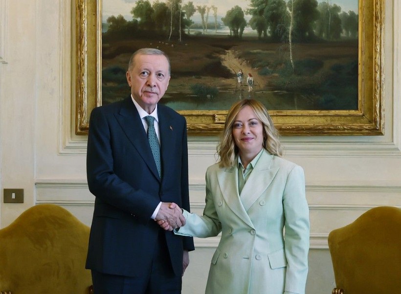 İtalyan muhalifler tepkili: Erdoğan, Meloni ile görüştü - Resim: 3