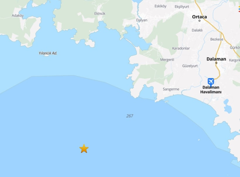 Muğla'da deprem - Resim : 1