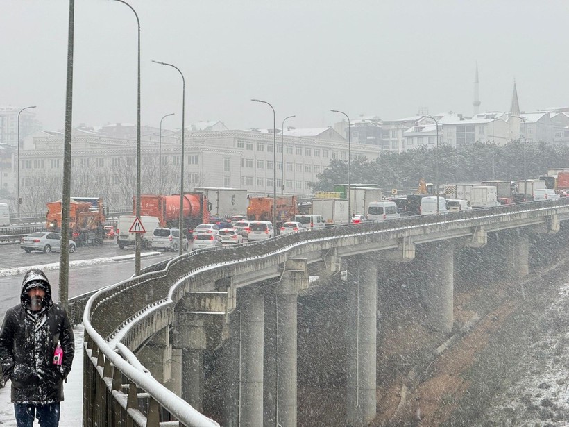 İstanbul'un karla imtihanı - Resim: 4