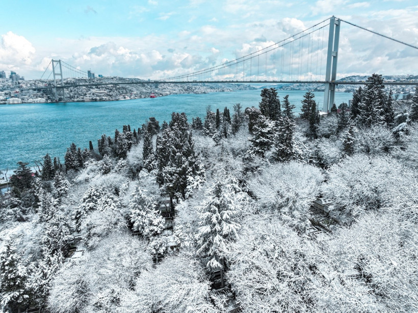 İstanbul’un kuzeyinde kar kalınlığı 40 santime ulaştı - Resim : 3