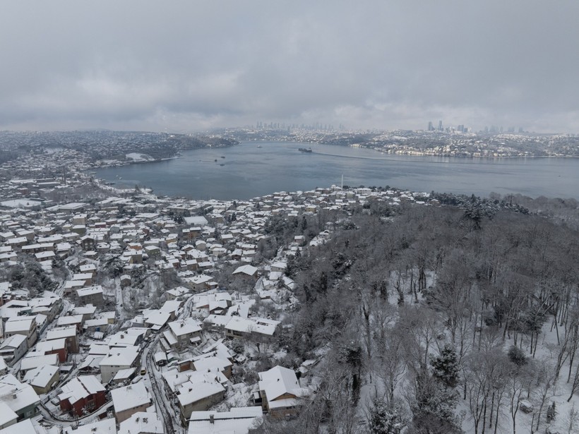 İstanbul'da kar kalınlığı 50 cm'ye dayandı - Resim : 1