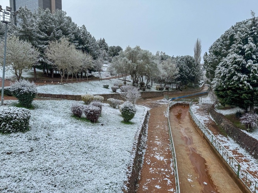 Ankara'da beklenen kar yağışı başladı - Resim: 13