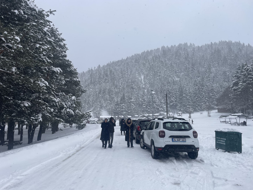 Abant'ta nisanda kar keyfi - Resim : 2