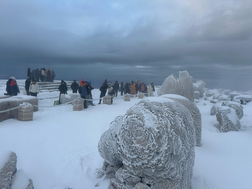 Nemrut Dağı'nda nisan karı - Resim : 2