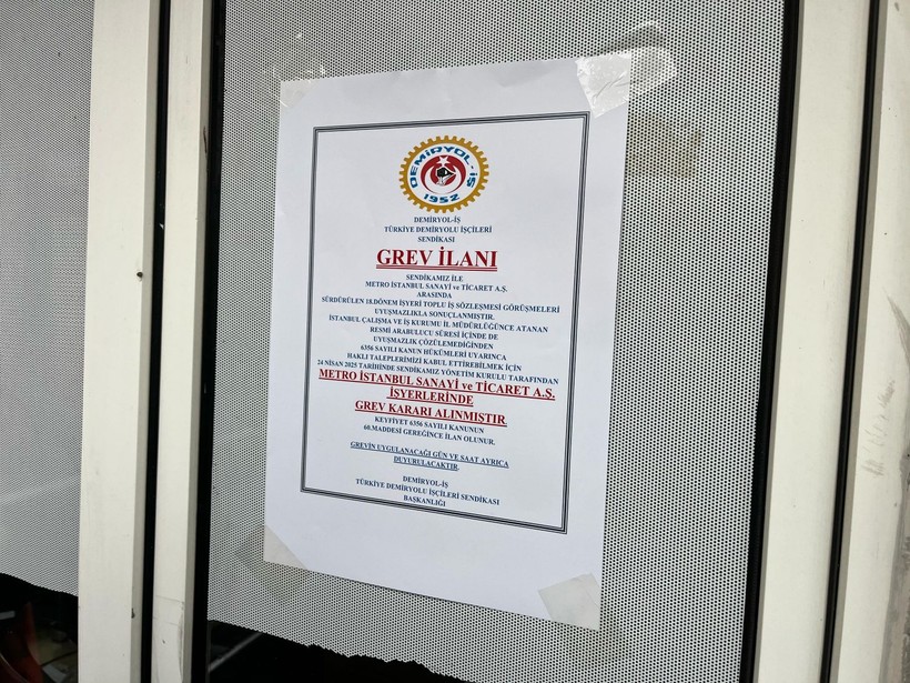 Metro İstanbul'da grev kararı - Resim : 1