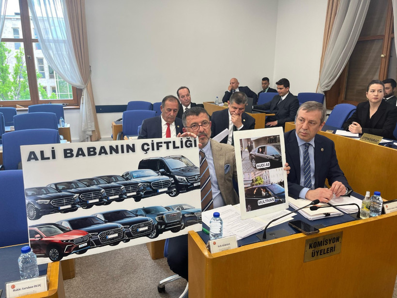 Veli Ağbaba'dan komisyona gelmeyen Erbaş'a Papalı 'Audi' tepkisi - Resim : 4