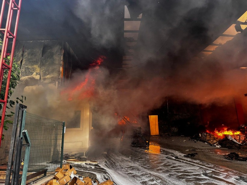 Mersin'de fabrika yangını - Resim: 8