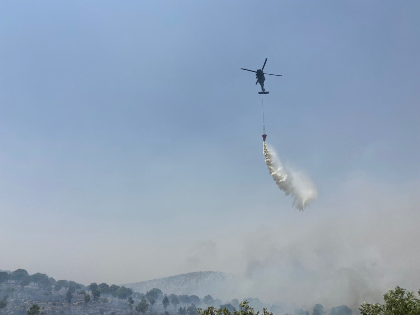 İki ilde orman yangını - Resim : 2