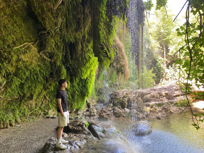 42 derecede tek çare Kurşunlu oldu: Şelaleye yoğun ilgi - Resim : 4