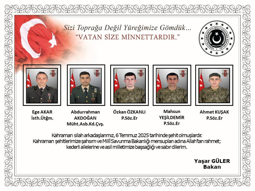 Mağarada facia: 5 asker şehit oldu - Resim : 1