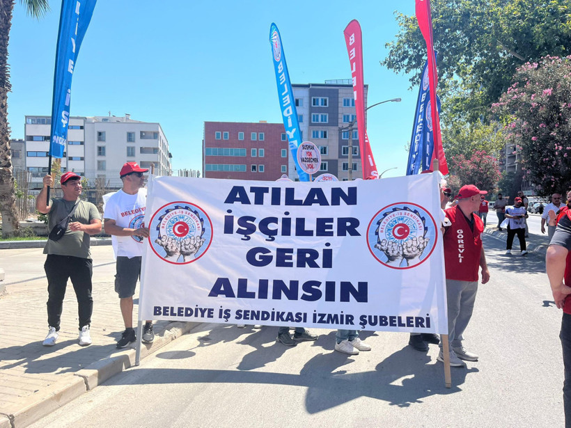 Kovulan arkadaşları için Tugay'ın ofisine yürüdüler - Resim : 1