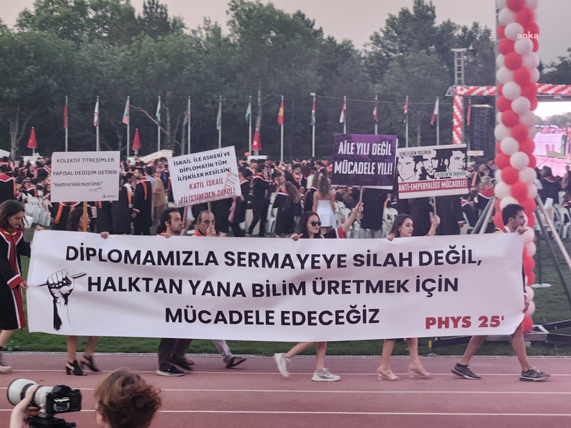 ODTÜ mezuniyeti: Rektör dakikalarca yuhalandı - Resim : 8