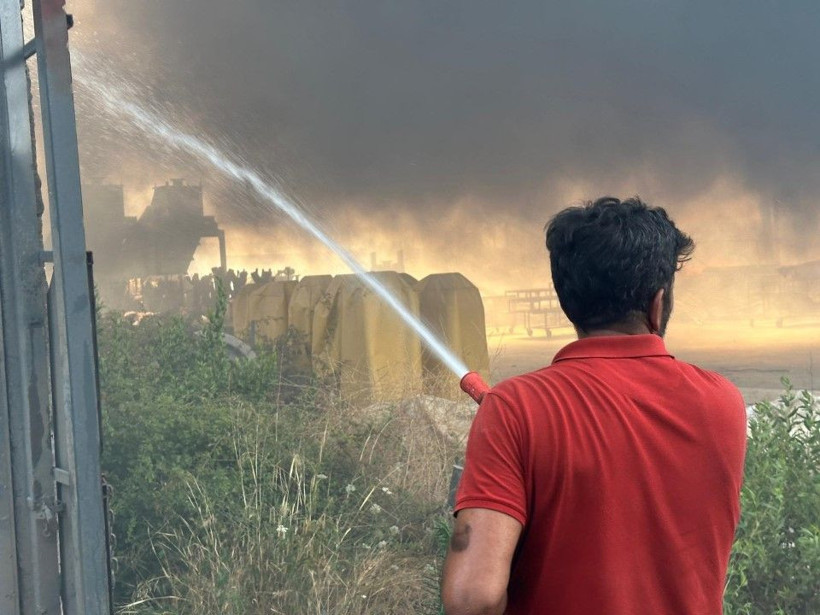 Antalya'da 5 ilçedeki orman yangınlarının 2'sine müdahale sürüyor - Resim: 27