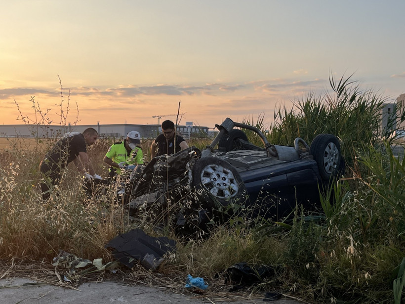 Tekirdağ'da trafik kazası: 2 ölü - Resim : 1