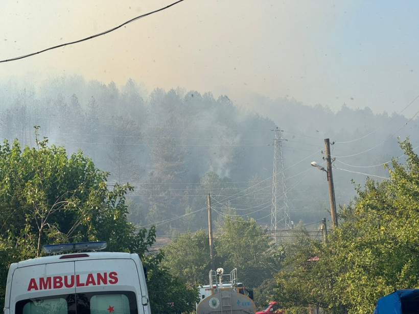 Bartın'da 4 ayrı noktada orman yangını - Resim : 2