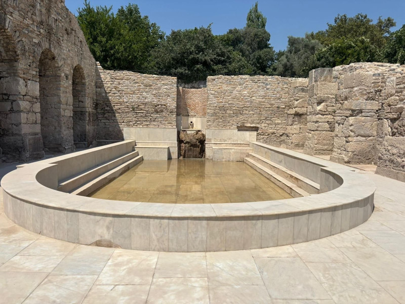 Tarihi Roma hamamı 1900 yıl sonra suyla buluştu - Resim : 4