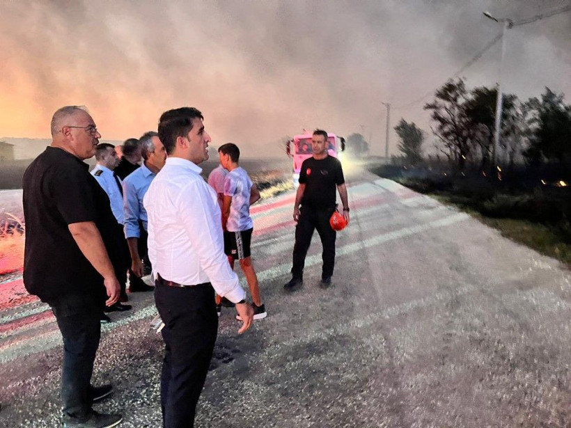 Edirne'deki orman yangını büyüyor - Resim: 11