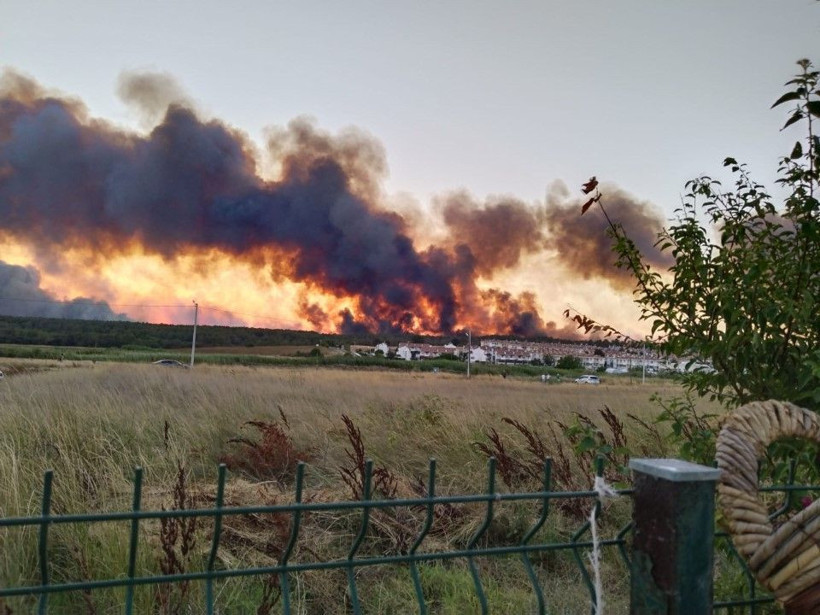 Edirne'deki orman yangını büyüyor - Resim: 17