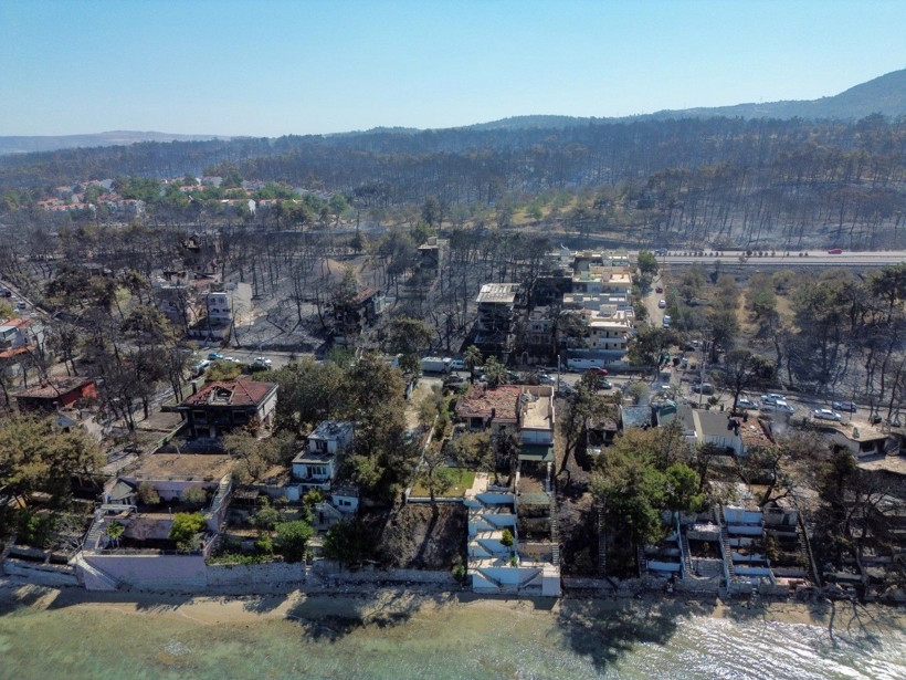 Çanakkale'de evler küle döndü: Yıkım dronla böyle görüntülendi - Resim: 4