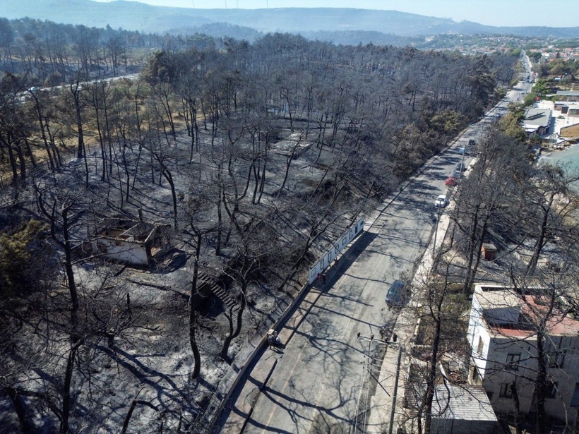 Çanakkale'de evler küle döndü: Yıkım dronla böyle görüntülendi - Resim: 7