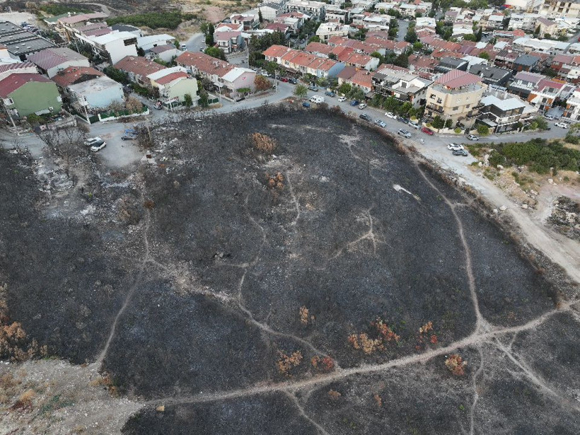 İzmir'deki yangından yürek yakan görüntüler - Resim: 3